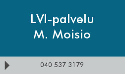 LVI-palvelu M. Moisio logo